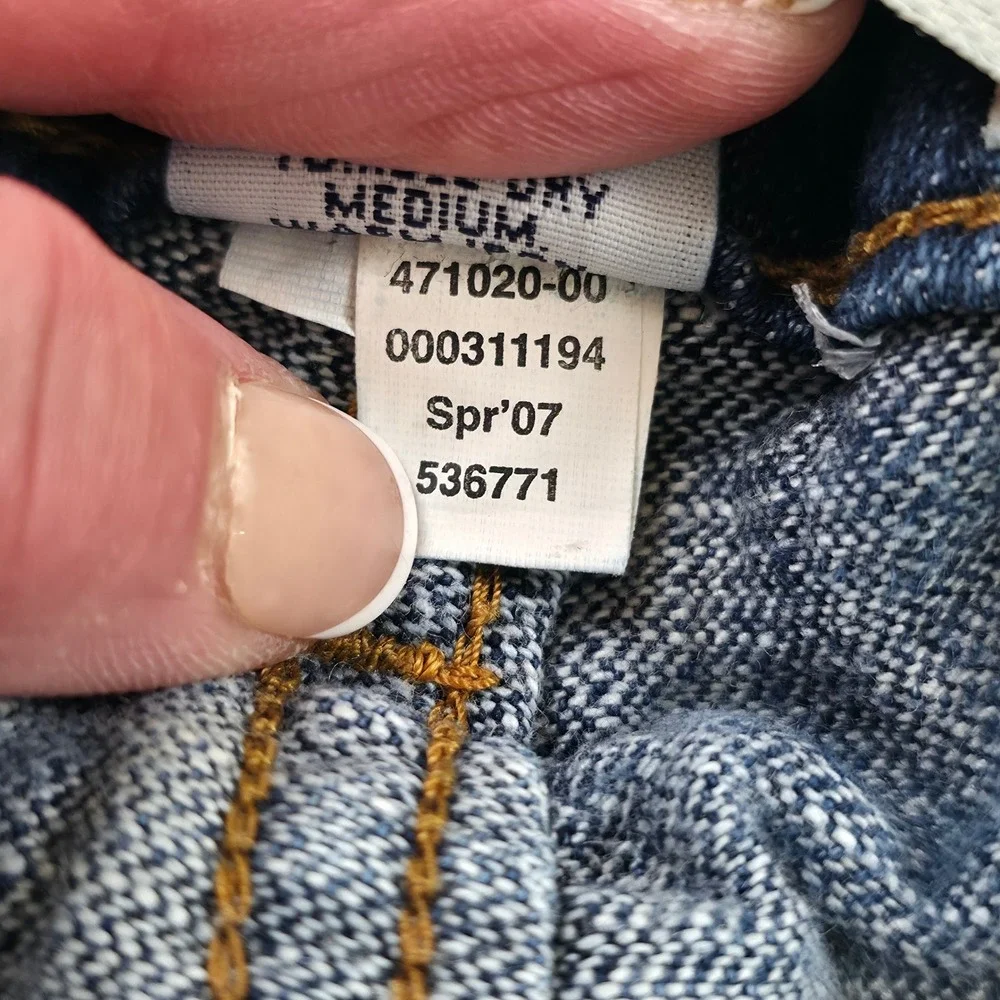 Gap Curvy Low Rise Stretch Jeans Womens 4 Reg Blue Flare Medium Wash 471020-00